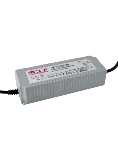 200W 24V LED maitinimo šaltinis IP67 | GPV-200-24