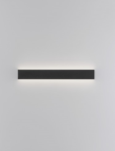 SELINE Sieninis šviestuvas 60cm. Juodas